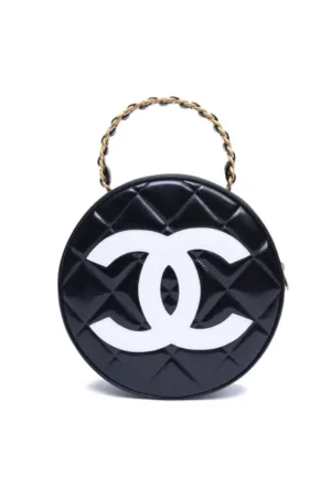 CHANEL Vintage Boite Chapeau Face-Shielding Bag