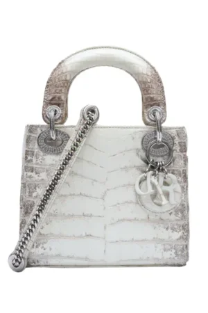 DIOR LADY DIOR Three Compartments Lady Dior Bag Himalayan