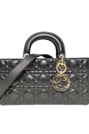 DIOR Lady D-Joy Horizontal Lady Dior Bag, Medium Size 26